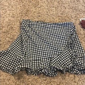 Forever 21 Checkered Skirt